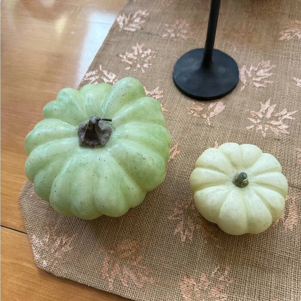 Candle Gourds by Pottery Barn (Set of 2)